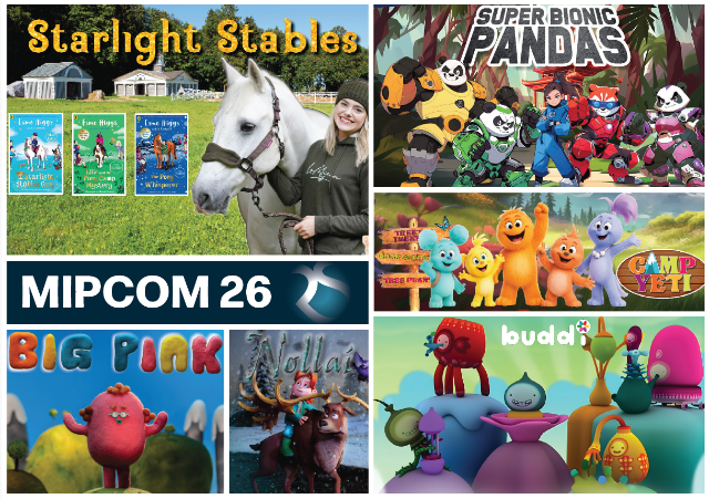 Raydar Studios children's and family content artwork